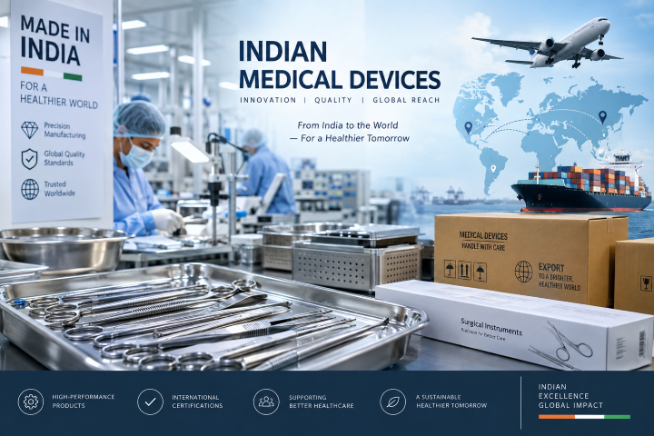 Indian medical instrument manufacturing and global healthcare supply chain